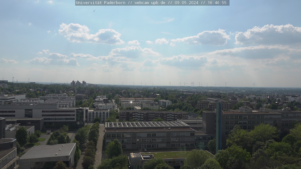 Webcam Paderborn - Towercam Universit�t Paderborn
